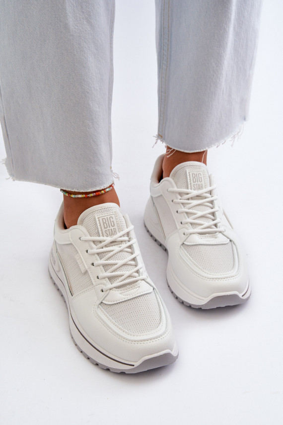 Sneakers tüüpi jalanõud Naiselik Big Star NN274A089 valget värvi