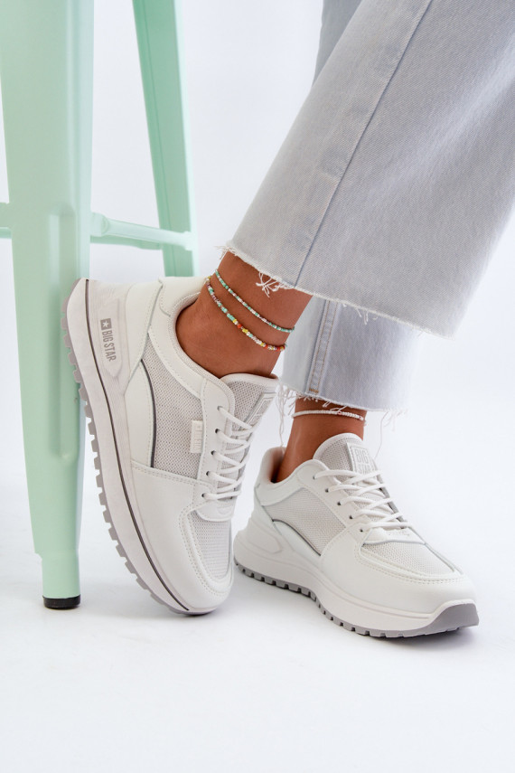 Sneakers tüüpi jalanõud Naiselik Big Star NN274A089 valget värvi