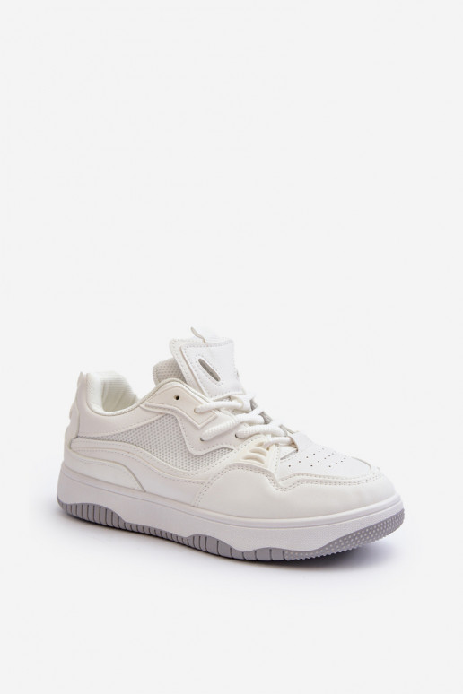 Sneakers tüüpi jalanõud Naiselik platvormiga valget värvi Etnaria