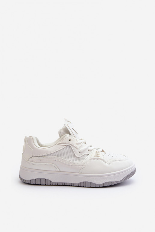Sneakers tüüpi jalanõud Naiselik platvormiga valget värvi Etnaria