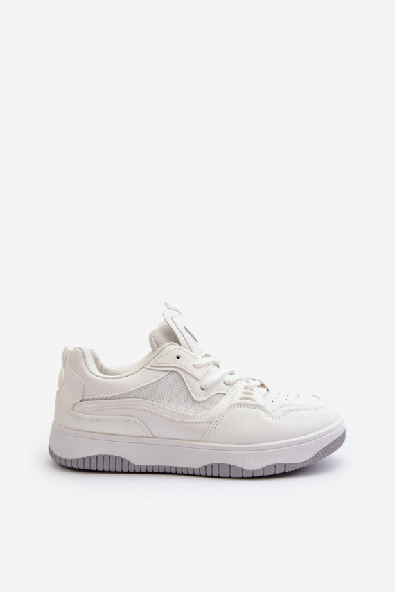 Sneakers tüüpi jalanõud Naiselik platvormiga valget värvi Etnaria