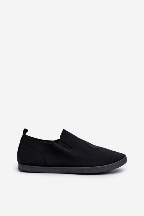 Naiselik Spordijalatsid vabaaja jalanõud Slip-On mustad Lovinia