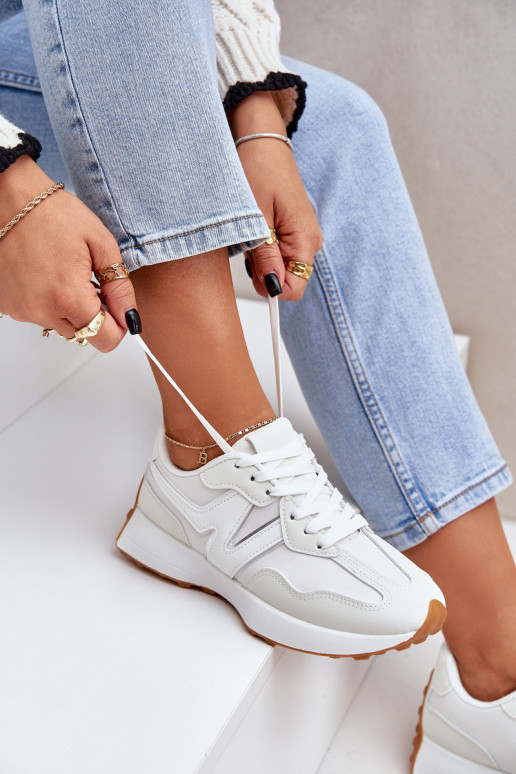 spordijalatsid Sneakers tüüpi jalanõud Naiselik valget värvi Britma