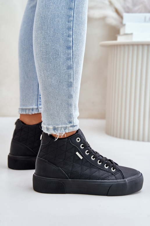 voodriga naiste saapad Z Przeszyciami Big Star OO274A480 mustad