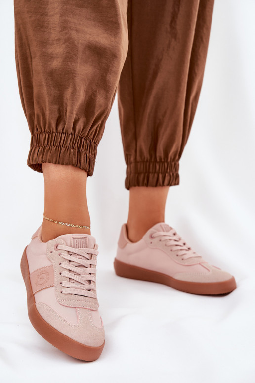 Sneakers tüüpi jalanõud Naiselik Big Star RR274373 Tumeroosad värvi