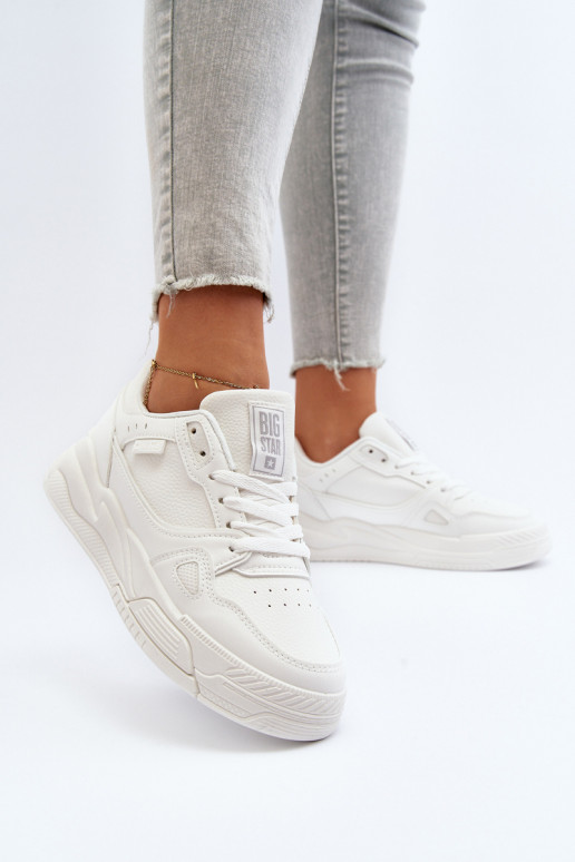 Naiselik Sneakers tüüpi jalanõud Big Star NN274667 valget värvi