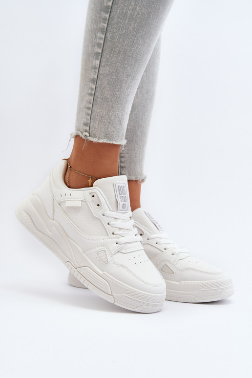 Naiselik Sneakers tüüpi jalanõud Big Star NN274667 valget värvi