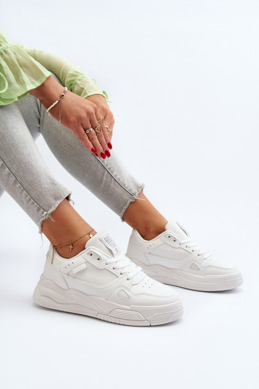 Naiselik Sneakers tüüpi jalanõud Big Star NN274667 valget värvi