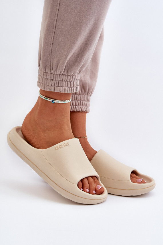 Lihtne naiste plätud Big Star NN274A040 beeži värvi