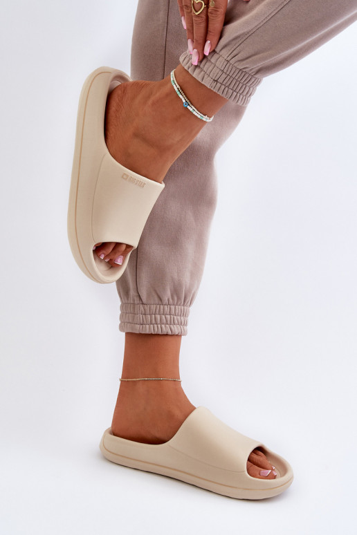 Lihtne naiste plätud Big Star NN274A040 beeži värvi