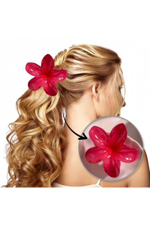 Juuksenõel Barrette XL  punane ombre 7,5 x 8 SP287