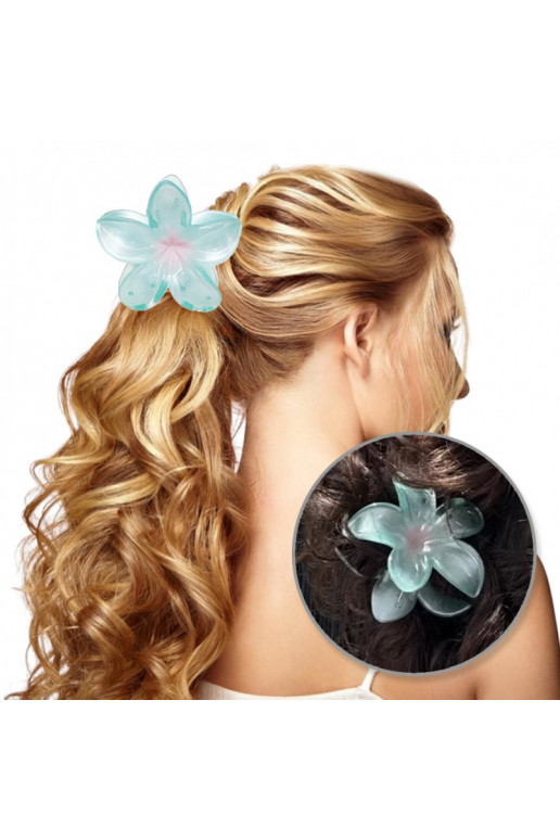 Juuksenõel Barrette XL  OMBRE transparentny  7,5 x 8cm SP397N