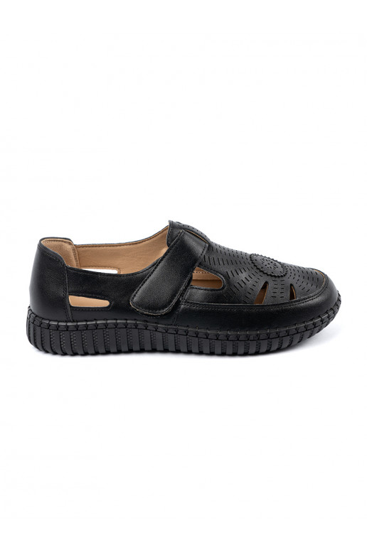  Naiste saapad ažuurne Velcro Mustad
