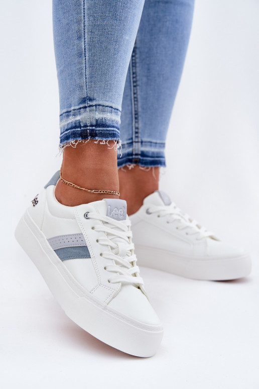 Sneakers tüüpi jalanõud Naiselik LEE LAYLA WOMEN LOW 50251003 valget värvi