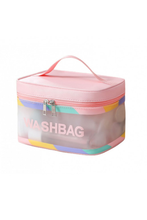 Kokkupandav kosmeetikat WASHBAG  roosa KS74