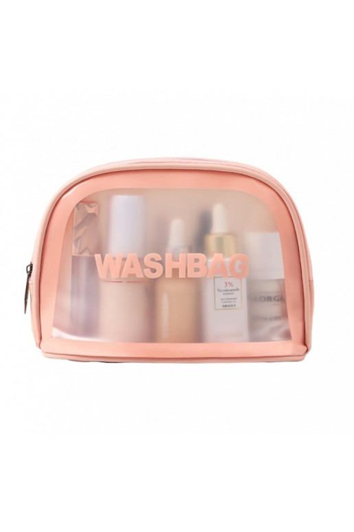 Kokkupandav kosmeetikat WASHBAG  roosa KS47R