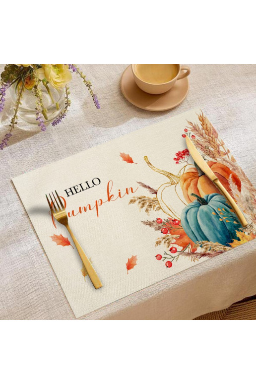 Lauamatt Jesienny Wzór Hello Pumpkin 30x45  MP49