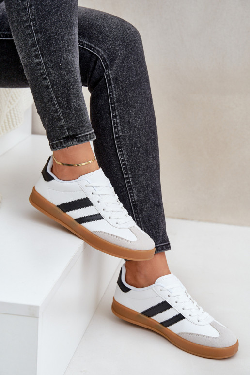 Sneakers tüüpi jalanõud Naiste madal valget värvi Ennorwen