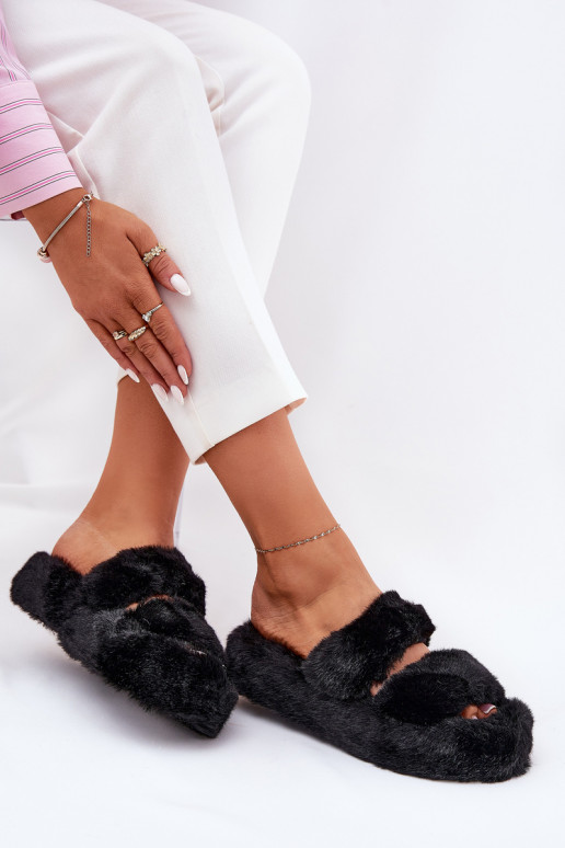 karusnahaga Plätud Naiselik platvormiga mustad Talfedi