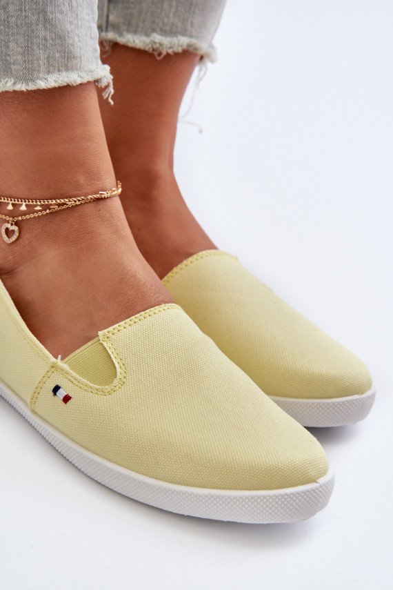 Spordijalatsid vabaaja jalanõud Slip-On Naiselik Kollased Adrancia