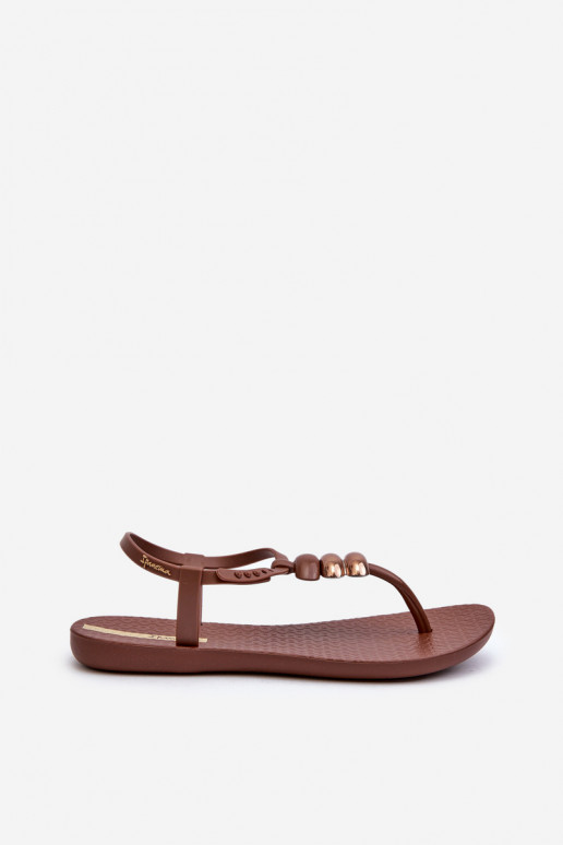 Naiselik Madalad sandaalid moodsad varbavahe-sandaalid 83507 Ipanema Class Blown Up Sandal Fem pruunid värvi