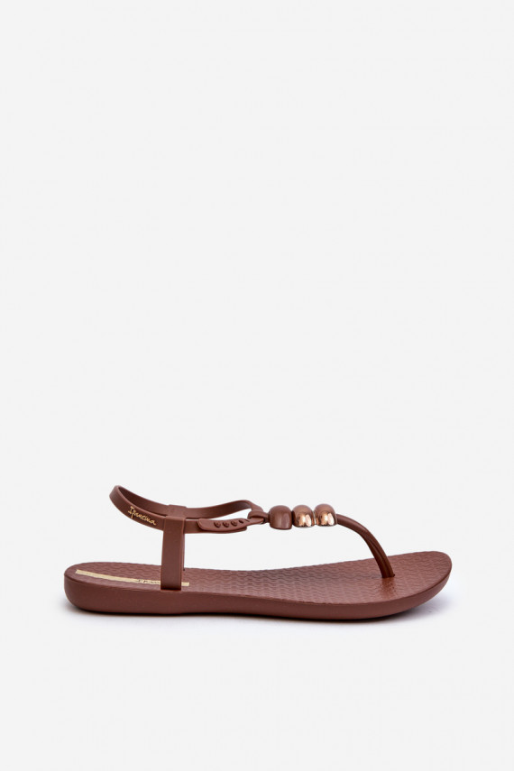 Naiselik Madalad sandaalid moodsad varbavahe-sandaalid 83507 Ipanema Class Blown Up Sandal Fem pruunid värvi
