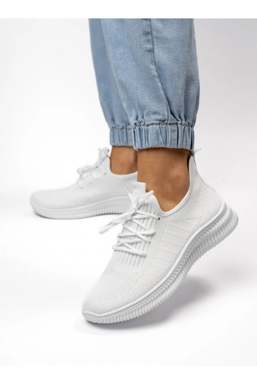 Naiselik Sneakers tüüpi jalanõud LINA WHITE Lekkość, Przewiewność i Codzienny Komfort