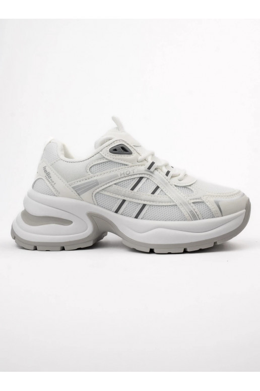 Naiselik Sneakers tüüpi jalanõud DAKOTA WHITE Minimalistyczny Styl i Komfort