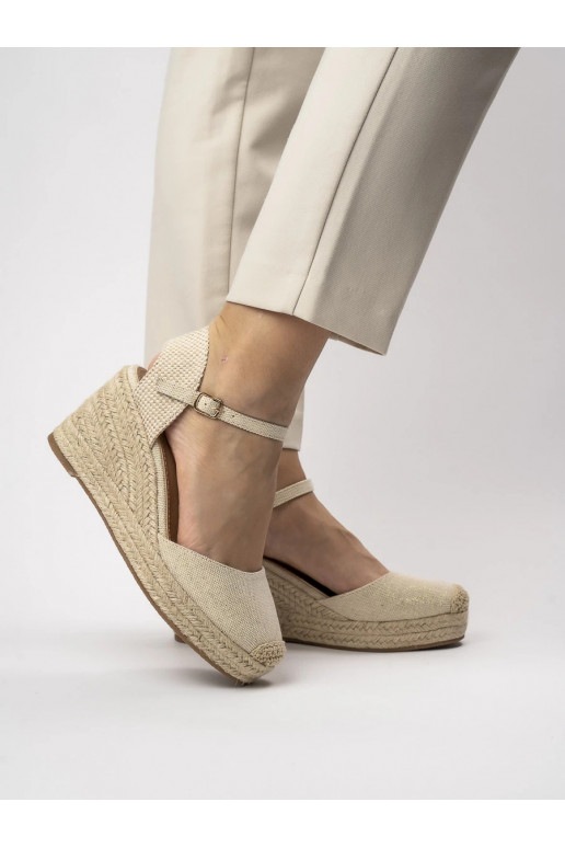 Naiselik espadrillid BEIGE