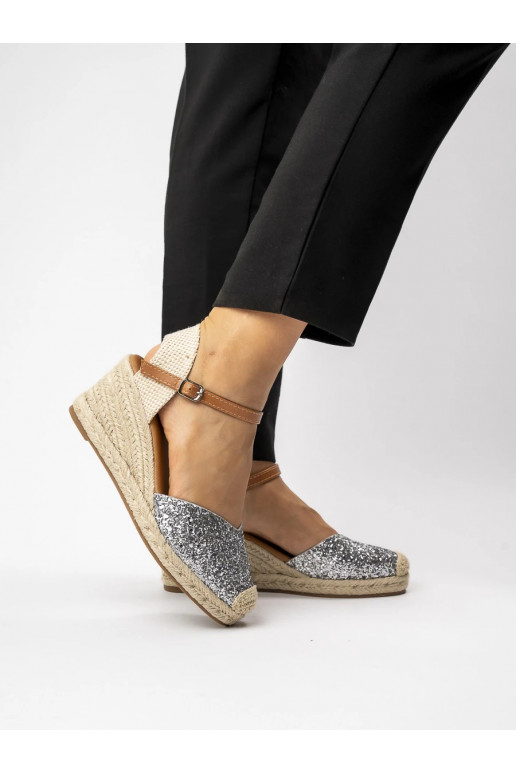 espadrillid Gwiezdne Silver