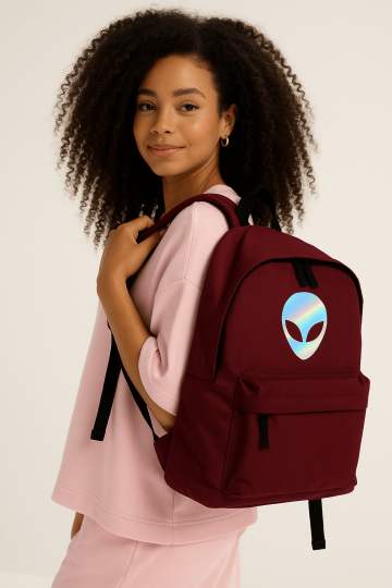 Plecak Alien Burgund Holo