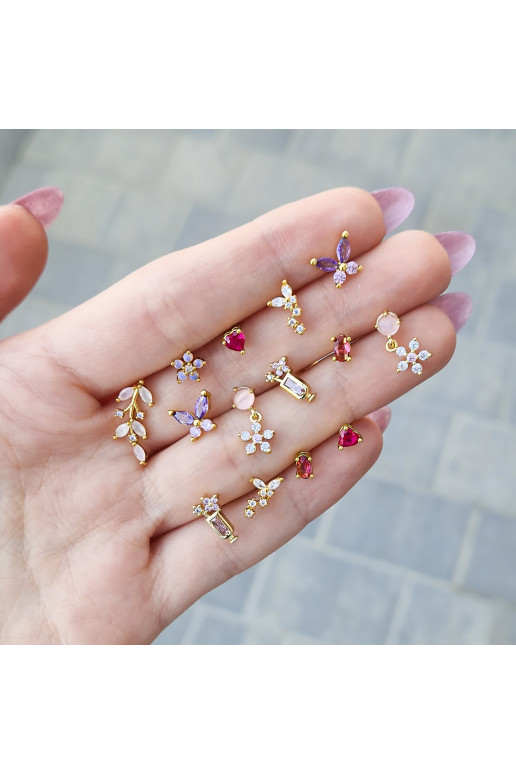 Roostevabast terasest kõrvarõngad...