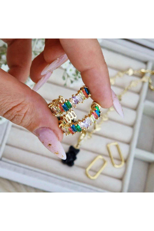 Roostevabast terasest kõrvarõngad