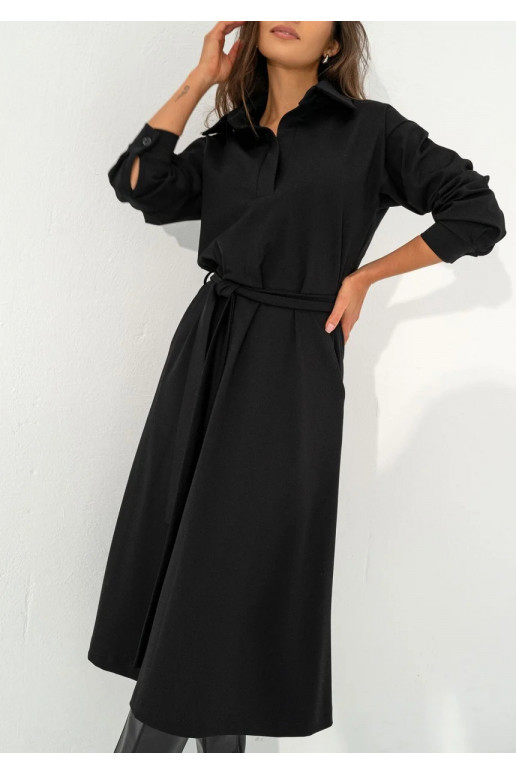 Madeline - must pikkade varrukatega...