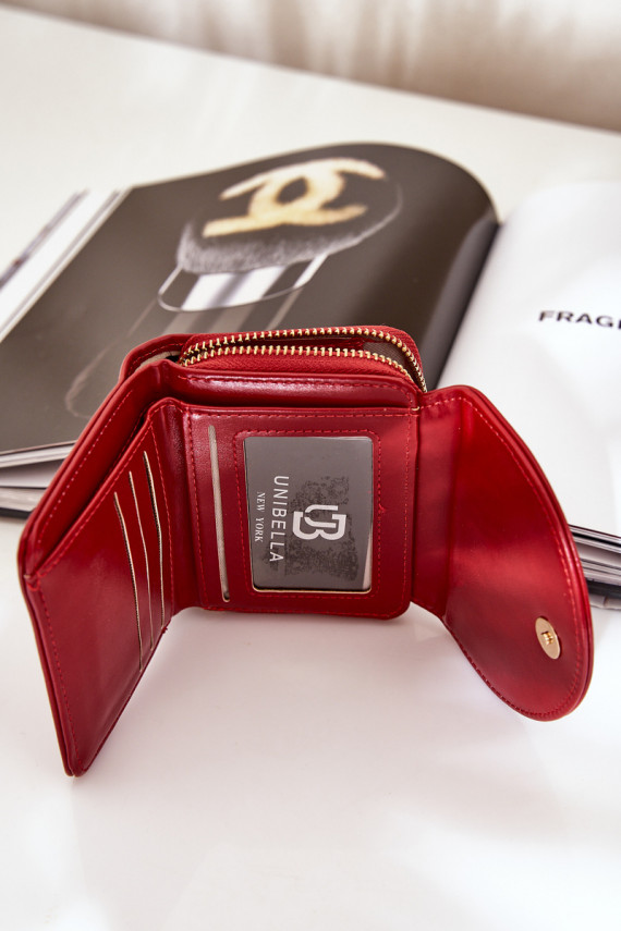 Rahakott eko-nahast punased Congaia