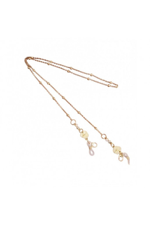 Kett prillidelecienki kullast  cyrkonie 68cm LDK17