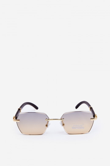 Päikeseprillid Naiselik UV400 Must ja-Kuldset värvi 2