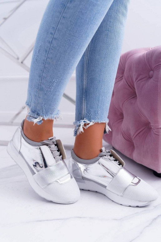 Lu Boo Hõbedat värvi Sportliku...