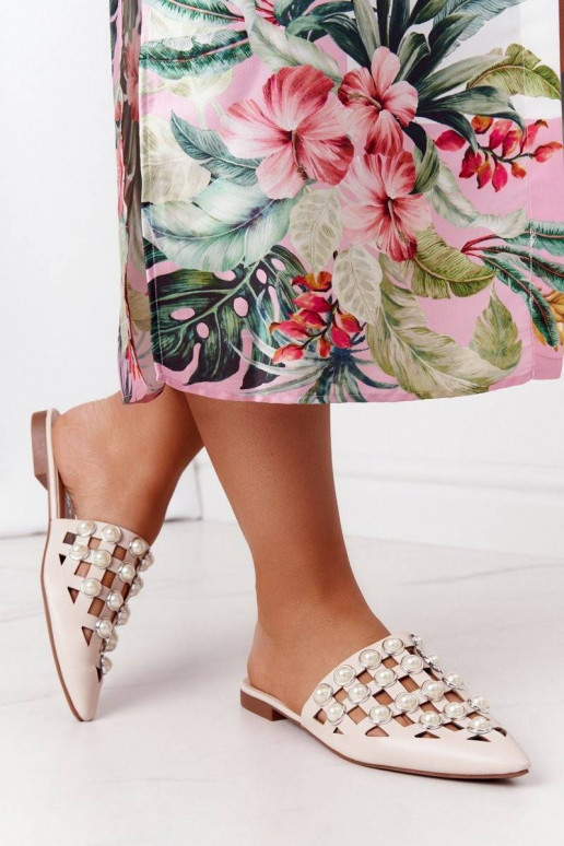 Plätud madala säärega I Perłami beeži...