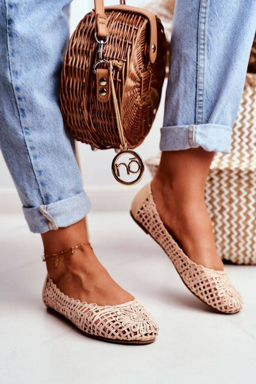 Lu Boo Baleriinad beeži värvi Carry