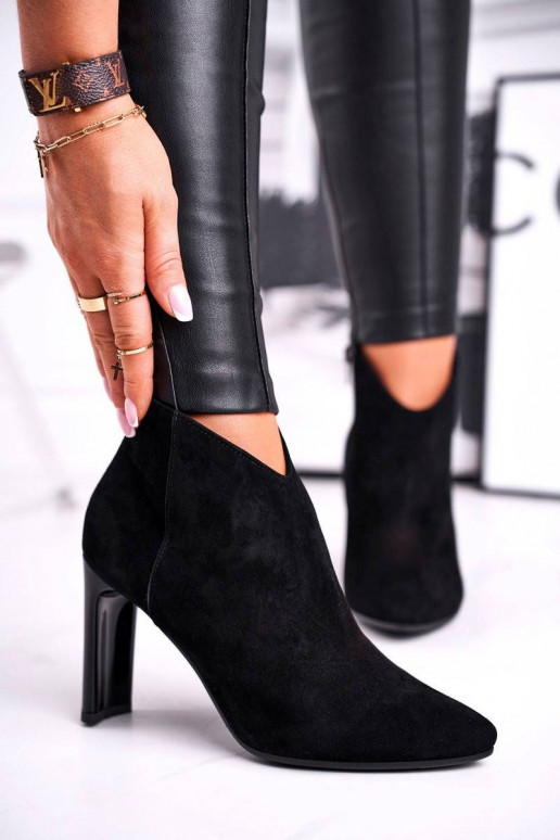 Naiste poolsaapad kõrge jämeda...