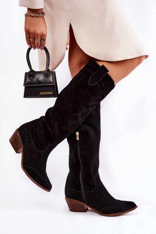 pika säärega saapad kõrge jämeda...