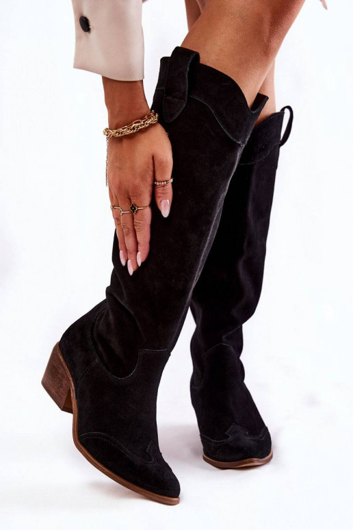 pika säärega saapad kõrge jämeda...