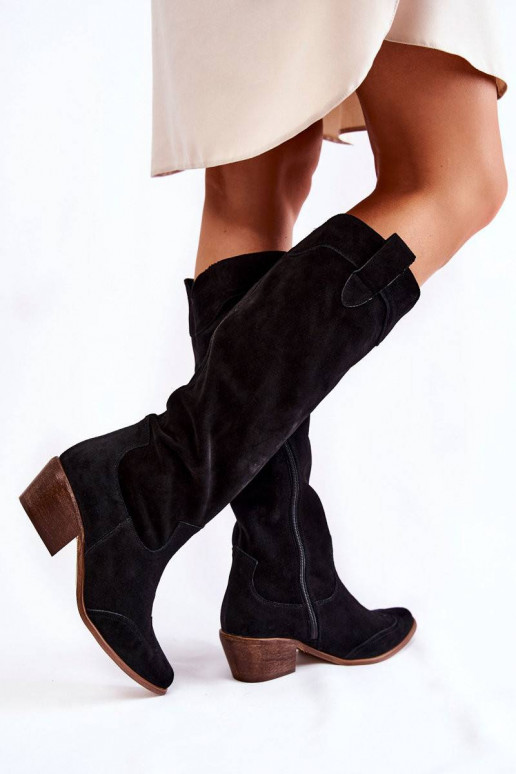 pika säärega saapad kõrge jämeda...