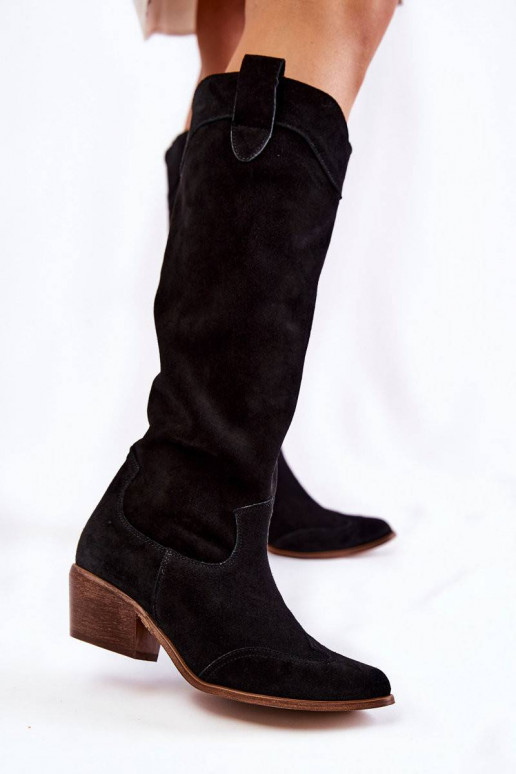 pika säärega saapad kõrge jämeda...