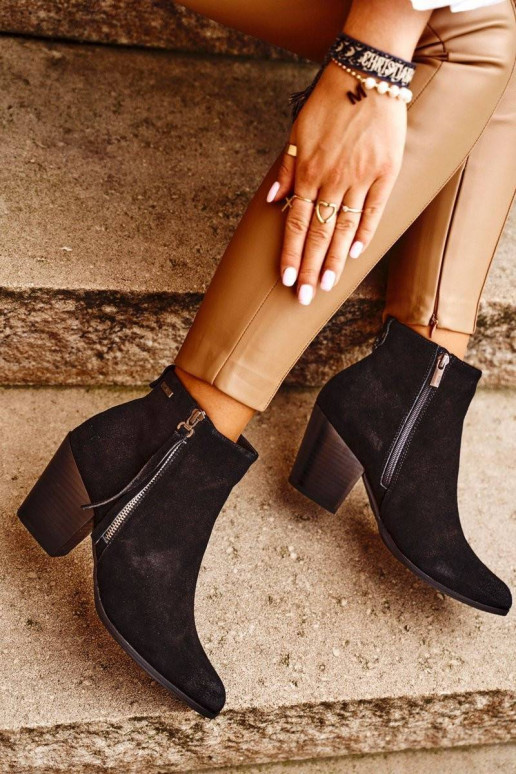 Naiste poolsaapad Big Star mustad