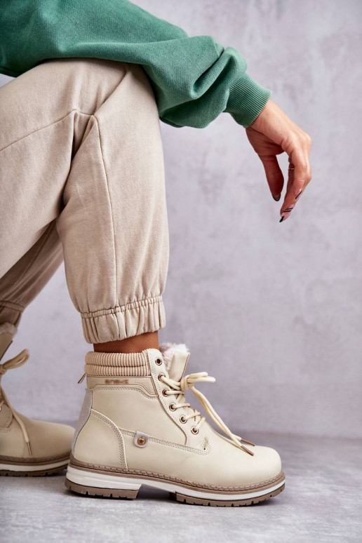 Naiste poolsaapad jalanõud beeži...