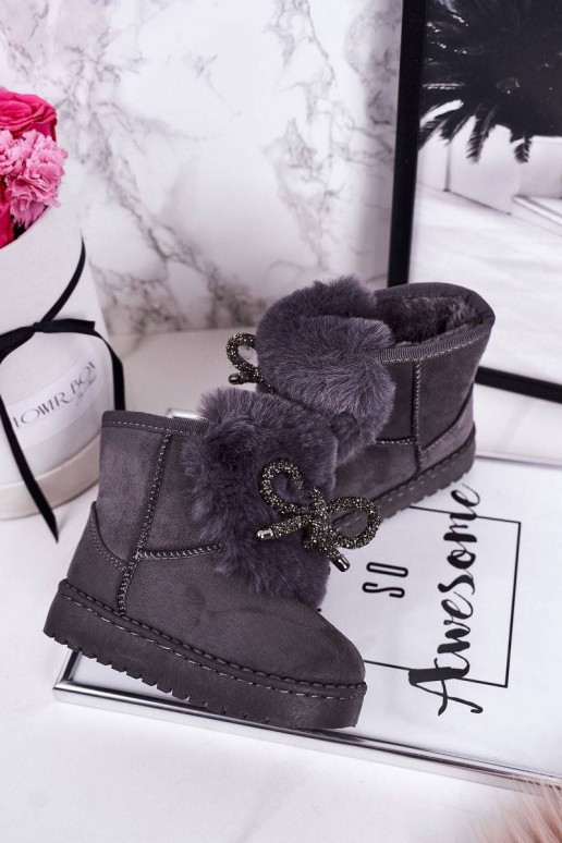 Nööpidega lumesaapad voodriga...