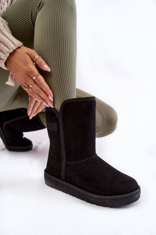 nööpidega lumesaapad Big Star mustad