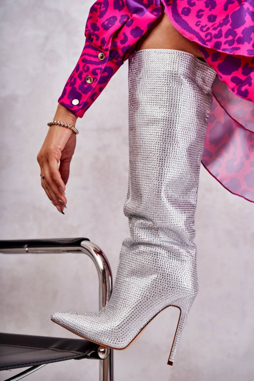 Moekad pika säärega saapad kõrge...